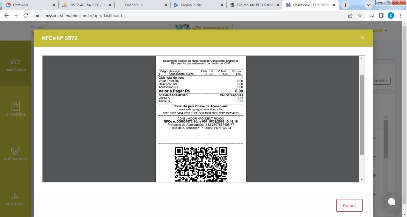Exemplo de NFC-e